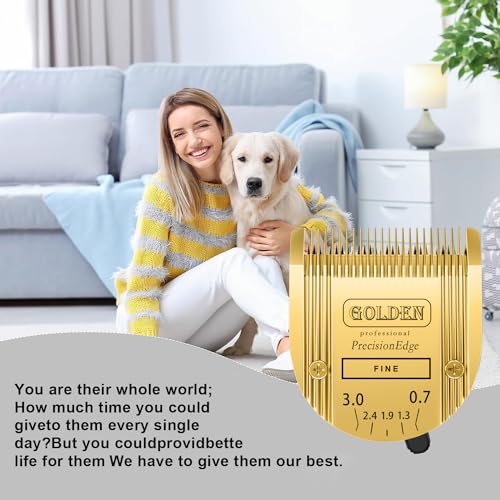 Adjustable 5 in 1 Blades Compatible with WAHL Arco,Bravura - color: Gold-1