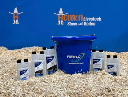 Show FresH2O Livestock Water Treatment Bottle - Eliminates Chlorine and Removes Related Odor in Drinking Water, Treats Up to 300 Gallons of Chlorinated H2O, Made in the USA (32oz) - size: 32oz