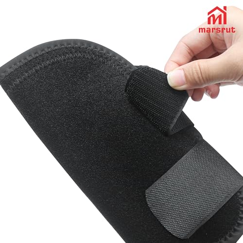4Pcs Protectores Para Caballos Patas, Horse Leg Wraps Protectores Boots Set for Front Hind Legs Guard Equestrian Trail, Fly Protection Sport Splint, Support Botas Athletic Gears, Neoprene Accessories