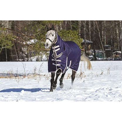 WeatherBeeta ComFiTec Essential Combo Neck Medium, Navy/Silver/Red, 81" - size: 81"