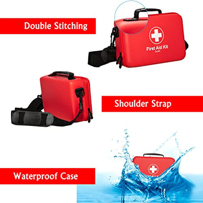 Premium First Aid Kit, Waterproof for Indoor and Outdoor