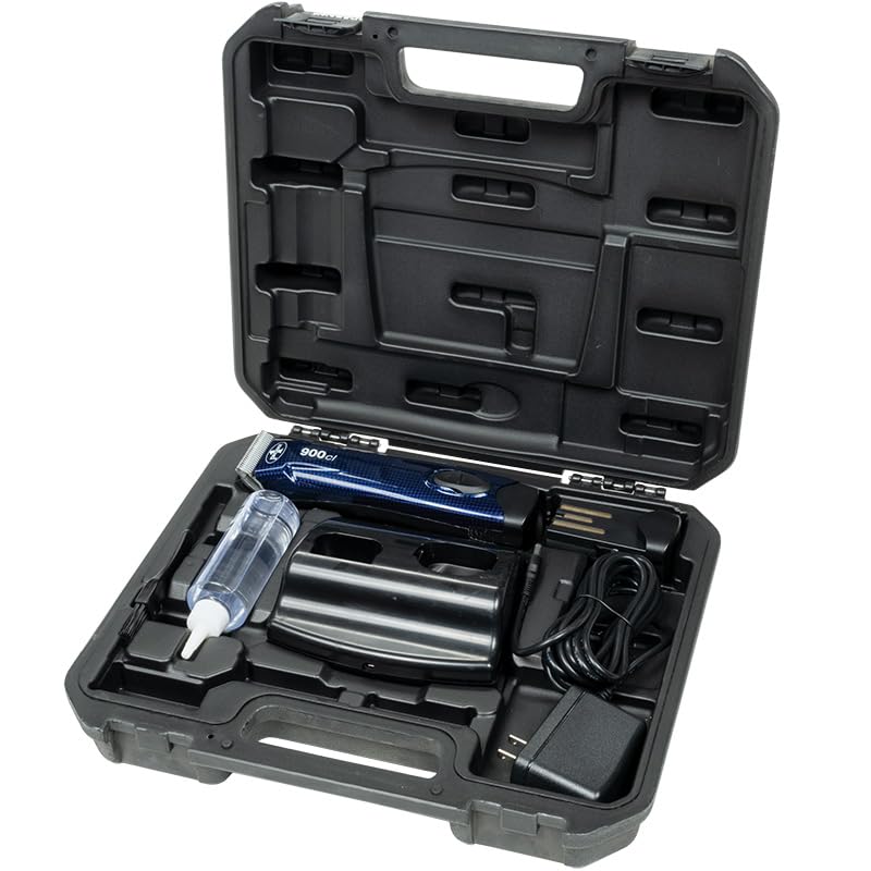 Premier 1 900cl Cordless Livestock Clipper Package (Eagle Blocking Blade) - size: 900cl Clipper Package - Eagle Blocking Blade