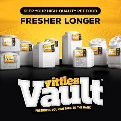 Vittles Vault Airtight Stackable Pet Food Storage Container Up to 60lbs - size: 14.5"L x 22.0"W x 19.0"H