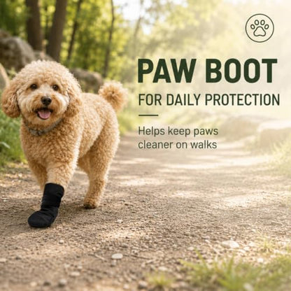 Dog Recovery Boot for Injured Paws, Breathable Dog Shoes with Non-Slip Sole - size: XXL (Paw Width 4.3'')
