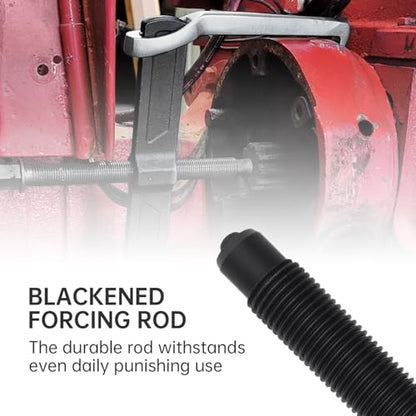 ChgImposs 20 Inch 2-Jaw Gear Puller, Heavy Duty CR-V Adjustable Reversible Bearing Puller Tool for External & Internal Removal of Pulleys, Flywheels, Bearings, Gears, Brake Drums - size: 20 INCH
