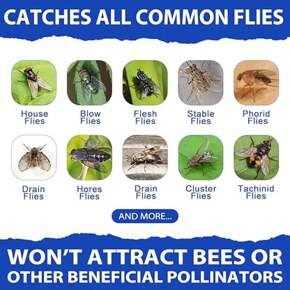 10x30g Fly Bait Fly Trap Refill Packets - size: 10 pack