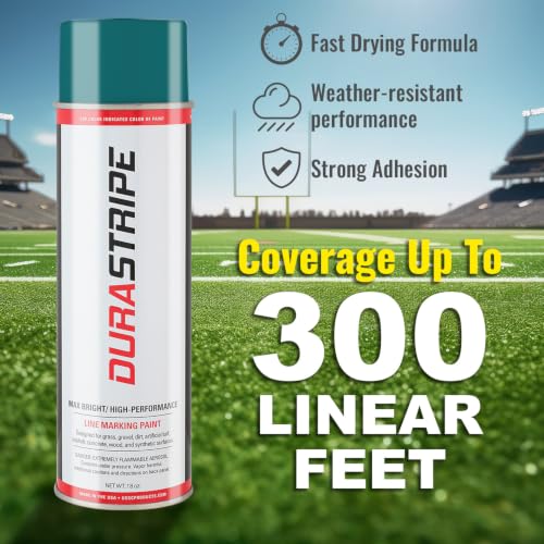 Athletic Field Marking Paint (Teal) - color: Teal