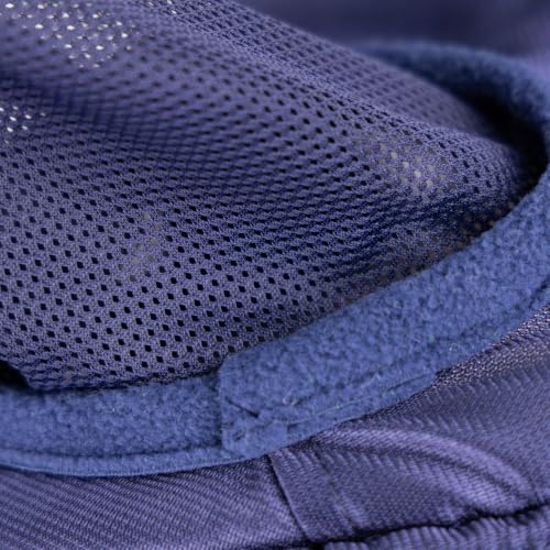 Shires FlyGuard Pro Fine Mesh Fly Mask with UV Protection Navy/Extra Extra Full/Ears and Nose - color: Navy, size: Extra Extra Full