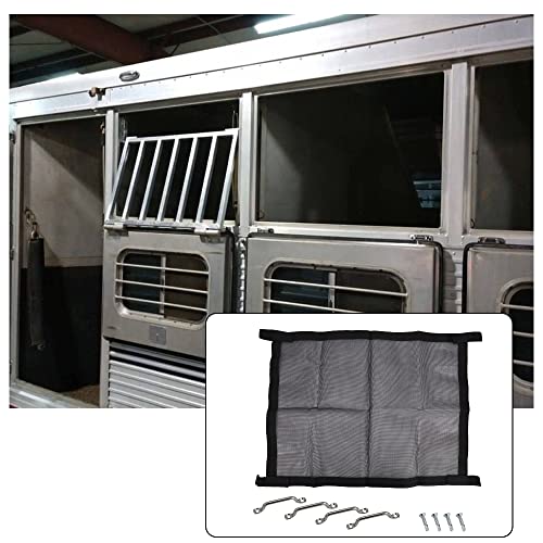 35 Inch Length x 26 Inch Height Horse Trailer Window Screen with Mesh Hole 0.04 * 0.04inch,2 Pack - style: 2 Pack