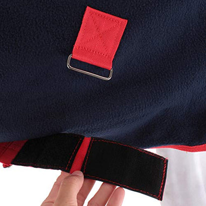 Horseware Ireland Mio Fleece Cooler Navy/Red 78 - size: 78