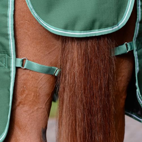 Saxon Defiant 1200D Combo Neck 300g, Hunter Green/White, 63" - color: Hunter Green/White, size: 63"