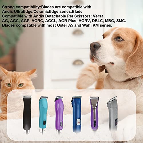 2PC 7FC Blade Dog Grooming Blade Compatible with Andis Dog Clipper - color: 2pc 7fc:1/8''(3.2mm)