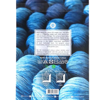 Scheepjes Skies Light-Heavy Color Swatch Card, 1 Card - color: Skies Light-Heavy colour
