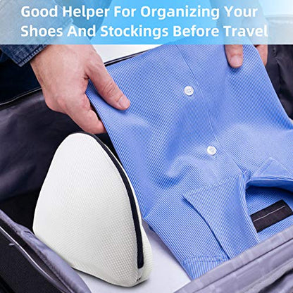 GOGOODA Mesh Laundry Bags for Delicates Durable Protective Wash Bags - size: 2 Shoe wash Bags(10.23 * 16.53in)