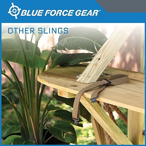 Blue Force Gear Standard Carry Sling, 2-Point Adjustable Sling, 44–55 Inch