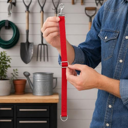 5Pcs Adjustable Nylon Bucket Straps, Colorful Pail Hangers