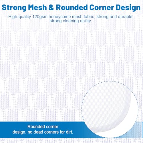 3-Pack Durable Honeycomb Mesh Laundry Bags for Delicates, 12 x 16 Inches - color: 120gsm Honeycomb Mesh, size: 3 Medium