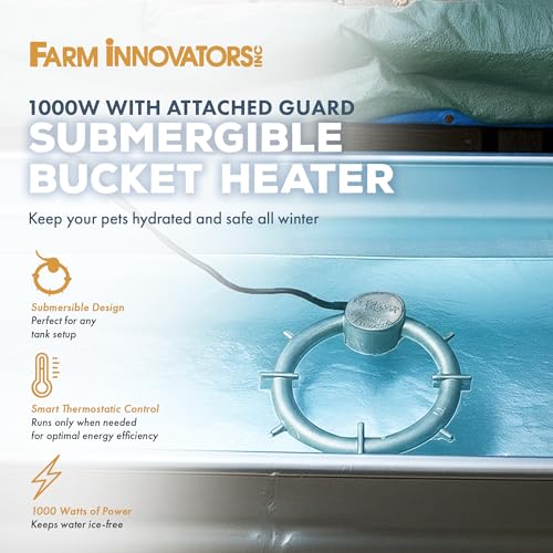 Farm Innovators W-409 Submergible Bucket Heater, 1000W - size: Single