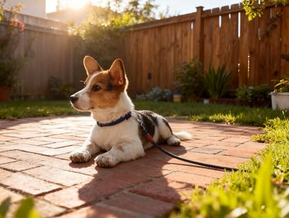 Small Dog Leash 1/4" by 6/8/10FT Lightweight Strong Rope Leash - color: black, size: 1/4" x 10'