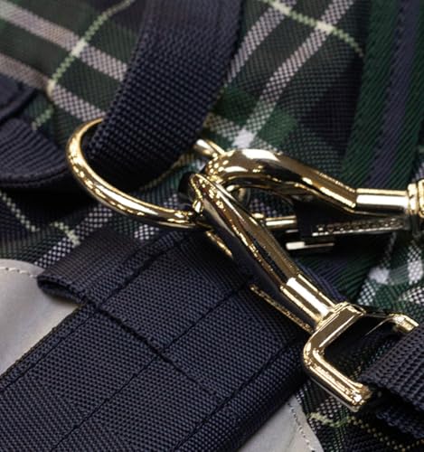 Horseware® Rhino® Wug Vari-Layer Turnout 250g - Hunter Check/Green & Navy, 78 inches - color: Hunter Check/Green & Navy, size: 78 inches