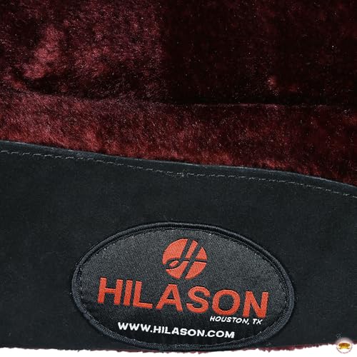 HILASON Western Endurance All Purpose Horse Fleece Saddle Pad - color: Wine