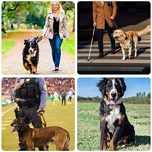 Genuine Leather Short Dog Lead, Strong Traffic Pet Leads with Heavy Duty Metal Hook, Handmade Short Dog Leashes for Big Large Medium Dogs Training and Walking (Classic Style)