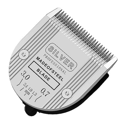 1PCS 5 in 1 Replacement Blades Compatible with Wahl Bravura Clipper Chromado，Creativa，Figura Dog Clippers for Dogs Grooming (5in1/1Pack) - color: Silver-1