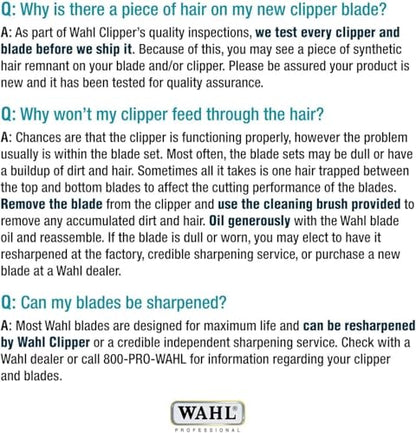 Wahl Professional Animal Competition Blade, 2355-100, 30 - size: 30