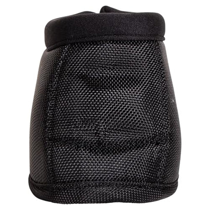 Dura-Tech Ballistic Bell Boots for Horses | Ballistic Nylon Outer | Neoprene Cushioning | Rub-Free Design | Secure Fit for Active Horses - size: Large