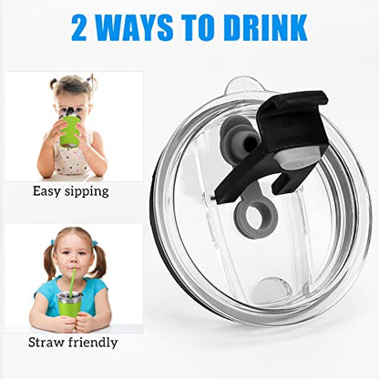 ShineMe 5Pack Kids Cups with Straws and Lids Spill Proof, 12oz Toddler Straw Cups with Colorful Silicone Sleeves, Unbreakable Stainless Steel Water Tumblers for Cold & Hot Drinks - color: orange, purple, red, green, blue