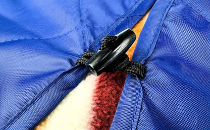 DOWN UNDER OUTDOORS Waterproof 350 GSM Fleece or Sherpa Stadium Blanket - color: Aztec