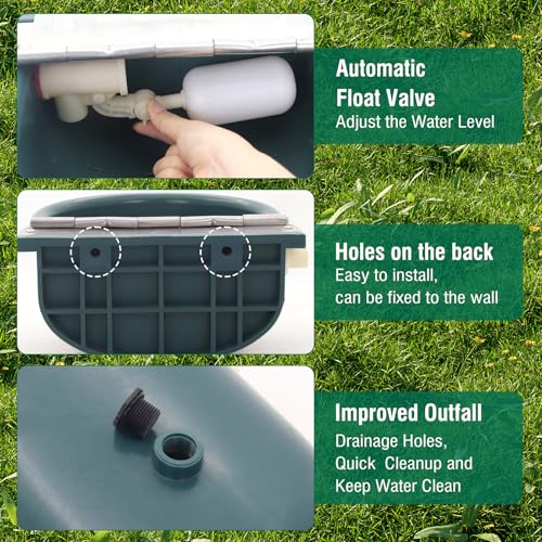 Automatic Water Bowl Livestock Waterer for Horse Cattle Goat Sheep Dog