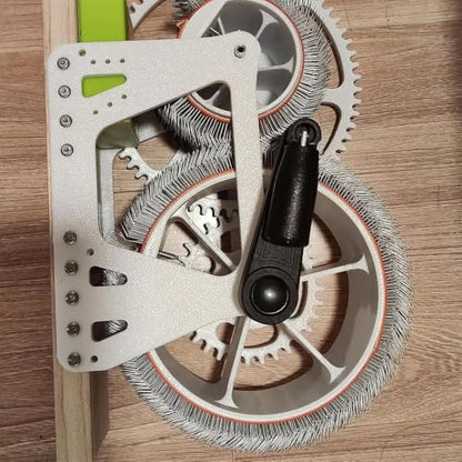 Wool Fiber Drum Carding Machine Manual Wool Combing Machine Sheep Fleece Drum Carder Fast Color Mixing Combing Spinning DIY Craft Make Felt Animals Handmade Enthusiasts