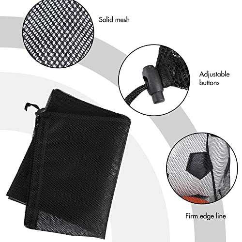 Berlune 1 Pc Large Mesh Laundry Bags - color: Black