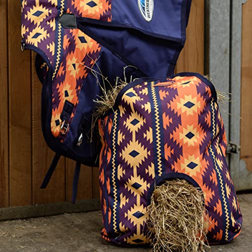 WeatherBeeta Hay Bag, Diamond Navajo Print/Black - color: Diamond Navajo Print/Black
