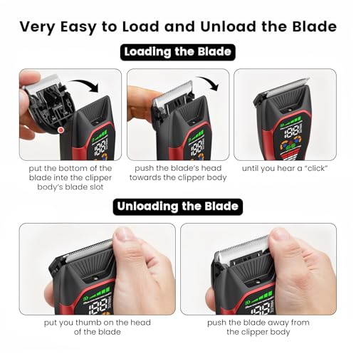 Detachable Replacement Blades for Horse Grooming Clippers | Pet Hair Shaver with Widen Ceramic Blades for Dogs, Cats, Sheep, Other Animals - color: Blade Replacement