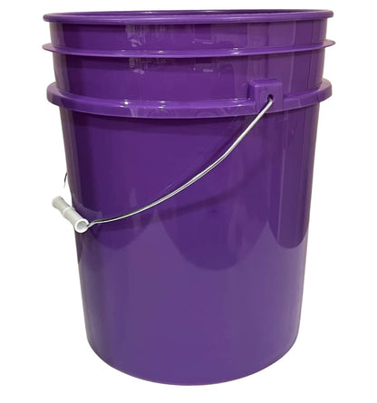 House Naturals 5 Gallon Purple Food Grade Plastic Bucket with Screw on Air Tight Lid- Made in USA (3)