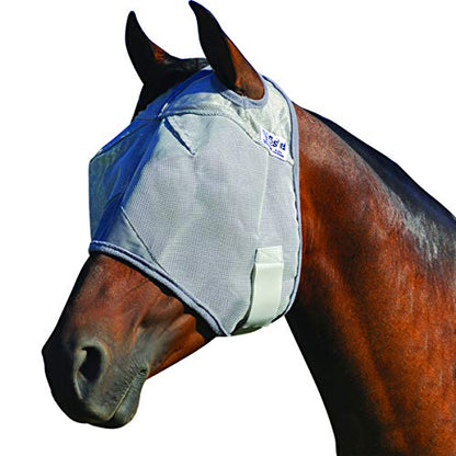 CASHEL Crusader Standard Foal/Mini Fly Mask (CFMFS) - color: Grey, size: XX-Small