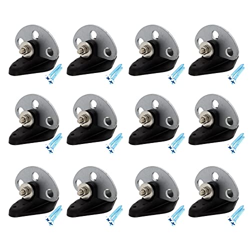 12 Pcs Pinlock Insulators with 3 Point Gate Connector