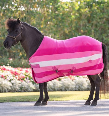 Horseware® Newmarket Petite Fleece Cooler - Witney Pink, 36 inches - size: 36 inches