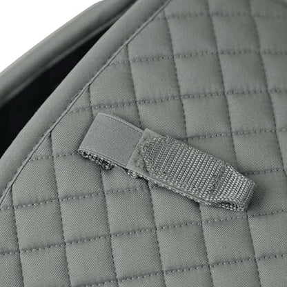 WeatherBeeta Prime Air-Tec Jump Shaped Saddle Pad - color: Grey, size: Large
