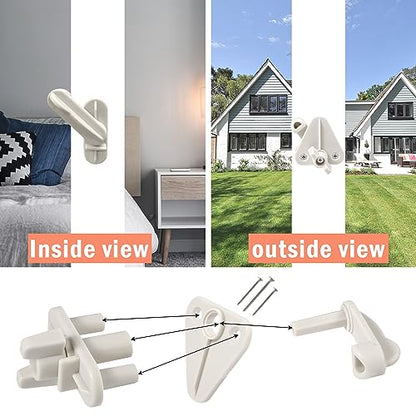 NQEUEPN 2pcs Pontoon Gate Latch Replacement