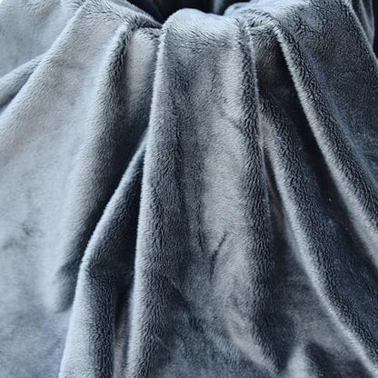 Surf turtle Dark Grey Super Soft Minky Fabric by The Yard, 36"x60" - color: Dark Grey