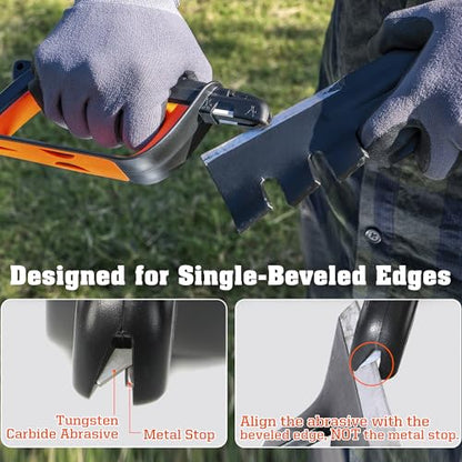 SHARPAL 103N All-in-1 Knife Garden Tool Lawn Mower Blade Sharpener - size: 1-Pack