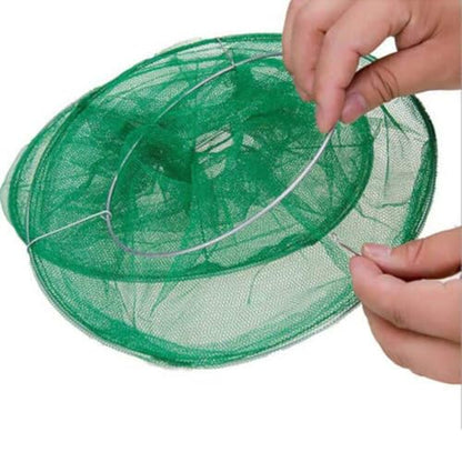 FEBSNOW Ranch Green Cage for Indoor or Outdoor Family Farms Park Restaurant | 4 Pack Mesh Cages, Easy Hanging Installation, Ranch Horse Farms Yards, Long Lasting Use