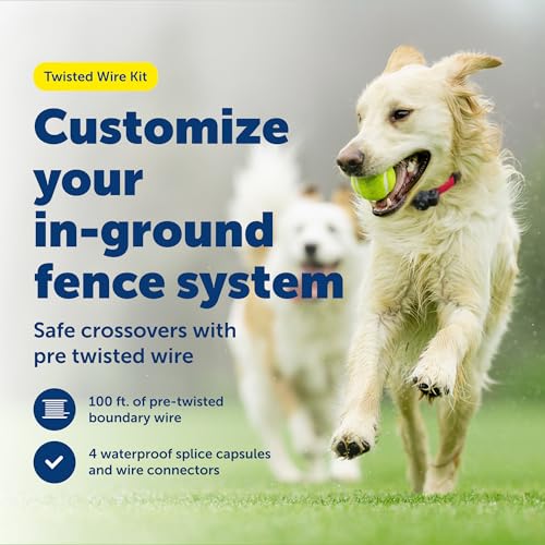 PetSafe Twisted Wire Kit for In-Ground Fence, 20 Gauge, 100 ft