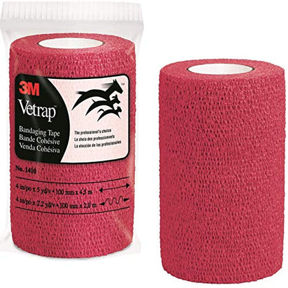 3M Vetrap Bandage Tape, 2" x 5 Yard Roll, Blue