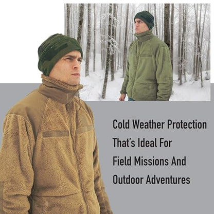 Rothco Gen III Level 3 ECWCS Fleece Jacket - color: Black, size: X-Small