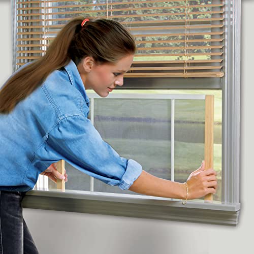 Frost King AWS1845SP WB Marvin Adjustable Window Screen, 18in High x Fits 25-45in Wide