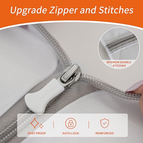 Polecasa Mesh Laundry Bags 3 Pack, 16 x 20" Large, Fine Mesh for Delicates - size: 3 Large